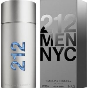 212 BY CAROLINA HERRERA 3.4 FL.OZ. EDT SPRAY FOR MEN