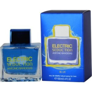 ELECTRIC SEDUCTION BLUE BY ANTONIO BANDERAS 3.4 FL.OZ. EDT SPRAY FOR MEN