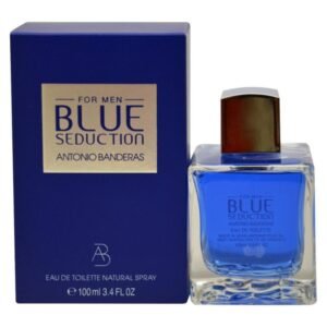 BLUE SEDUCTION BY ANTONIO BANDERAS 3.4 FL. OZ. EDT SPRAY FOR MEN