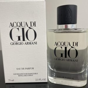 Acqua Di Gio 2.5oz EDP Refillable BY GIORGIO ARMANI 3.4 FL.OZ. EDP SPRAY FOR MEN