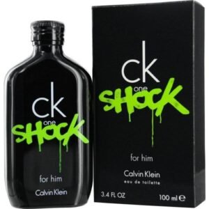 CK ONE SHOCK BY CALVIN KLEIN 3.4 FL.OZ. EDT SPRAY FOR MEN