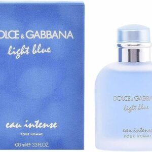 Light Blue Eau Intense Pour Homme BY DOLCE & GABBANA 3.3 FL.OZ. EDP SPRAY FOR MEN