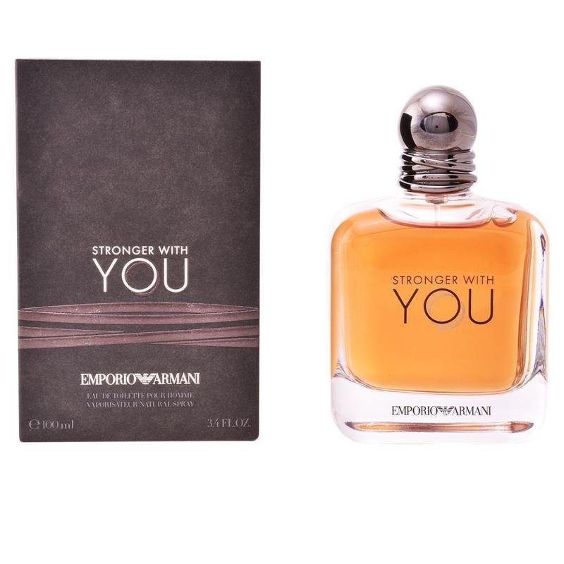 Stronger With YOU ONLY BY Emporio ARMANI 3.4 FL.OZ. EDT SPRAY FOR MEN