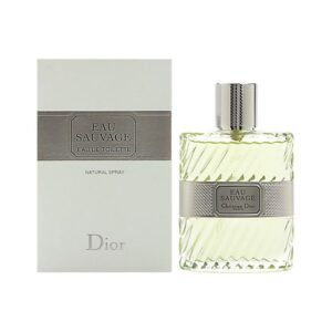 EAU SAUVAGE BY CHRISTIAN DIOR 3.4 FL. OZ. EDT SPRAY FOR MEN