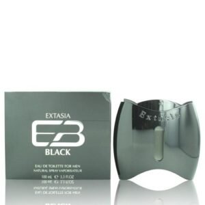 EXTASIA BLACK BY NEW BRAND 3.4 FL.OZ. EDT SPRAY FOR MEN