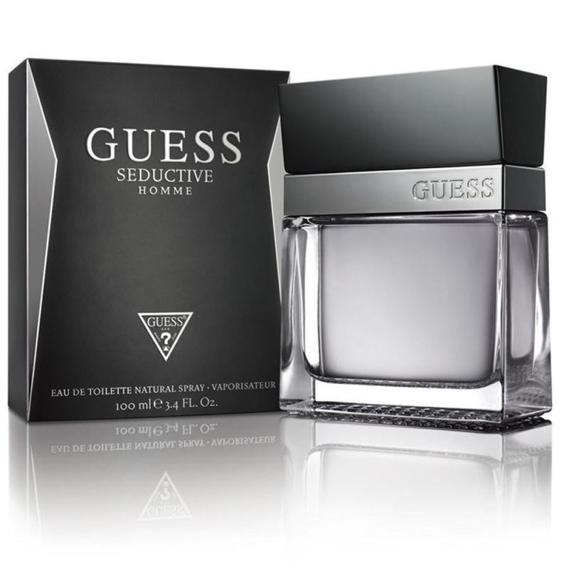 GUESS SEDUCTIVE Black BY GUESS 3.4 FL.OZ. EDT SPRAY FOR MEN