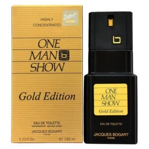 ONE MAN SHOW GOLD BY JACQUES BOGART 3.3 FL. OZ. EDT SPRAY FOR MEN