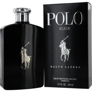POLO BLACK BY RALPH LAUREN 6.7 FL. OZ. EDT SPRAY FOR MEN