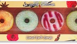 NB BATH BOMB DONUT VINILLA BY NEW BRAND4 PCS. GIFT SET FOR WOMEN
