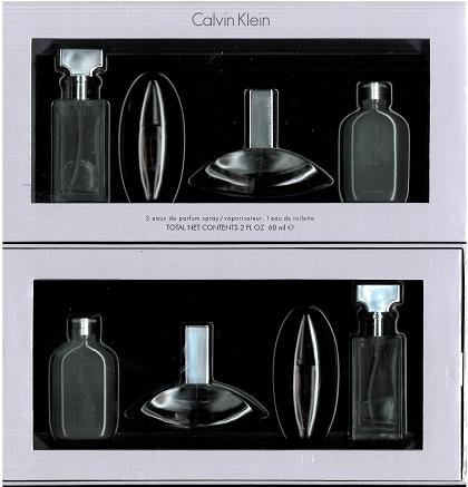 Calvin Klein Gift Gift Set 4pcs. Miniatures: Obsession edpEternity edpCk One edtEscape edp women
