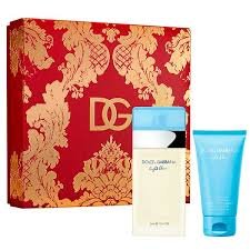 Light Blue Gift Set 2 Pcs.: 3.3 Fl. Oz. Eau De Toilette Spray+ 50mL BODY LOTION FOR Women