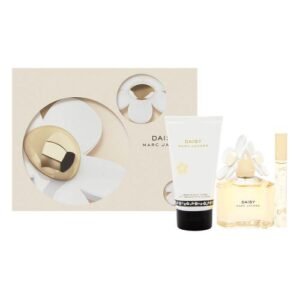 Marc Jacobs Daisy Gift Set 3 Pcs. [3.3 Fl. Oz. Eau De Toilette Spray + 2.5OZ. BODY LOTION 0.33OZ. EDT] Women