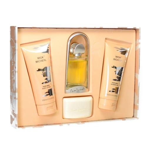 MICK MICHEYL 3 PCS. GIFT SET: 1.4 FL.OZ. EDT SPRAY 6.8 FL.OZ. BODY LOTION AND 6.8 FL.OZ. SHOWER GEL FOR WOMEN