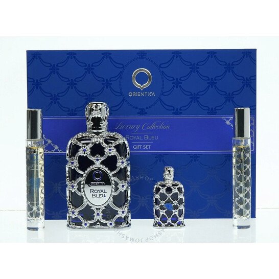 ORIENTICA ROYAL BLEU GIFT SET 4 PCS : 2.7oz edp sp 7.5ml edp sp 2x10ml edp FOR WOMEN