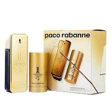 1 Million By Paco Rabanne Gift Set 2pcs. :3.4oz EDT SPray 5.0 DEO SPRAY Men