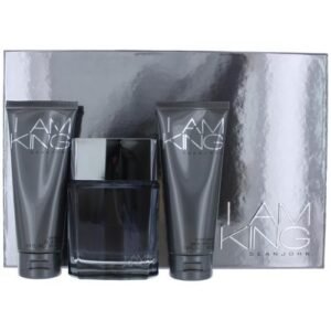 I AM KING 2 PCS. GIFT SET: 1.7 FL.OZ. EDT SPRAY AND 3.4 FL.OZ. AFTERSHAVE BALM FOR MEN