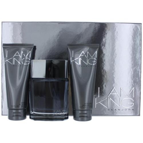I AM KING 2 PCS. GIFT SET: 1.7 FL.OZ. EDT SPRAY AND 3.4 FL.OZ. AFTERSHAVE BALM FOR MEN