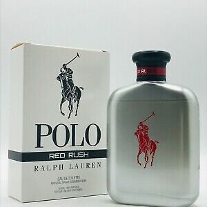 Polo Red Rush TESTER BY RALPH LAUREN 4.2 FL.OZ. EDT SPRAY FOR MEN