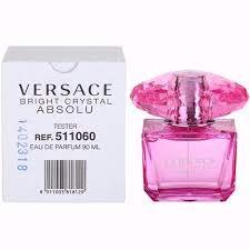 BRIGHT CRYSTAL ABSOLU TESTER BY VERSACE 3.0 FL.OZ. EDP SPRAY FOR WOMEN