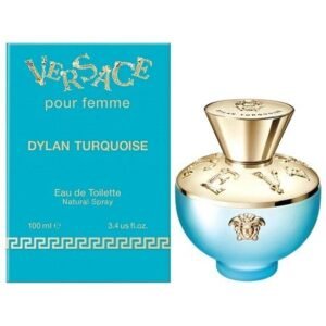 Dylan Turquoise Pour Femme BY VERSACE 3.4 FL.OZ. EDT SPRAY FOR WOMEN