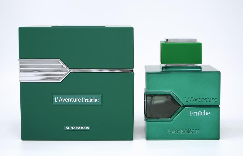 AL HARAMAIN L(AVENTURE FRAICHE(M)EXTRAIT DE PARFUM SP 3.33oz(LI FREE)(NEW)(GREEN)