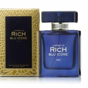 RICH BLU ICONE BY JOHAN B 3.4 FL.OZ. EDT SPRAY FOR MEN