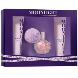 ARIANA GRANDE MOON LIGHT3 pcs. gift set:3.4oz edp sp 3.4oz body creme 4OZ. BODTY MIST W