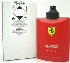 FERRARI RED TESTER NO CAP BY FERRARI 4.2 FL.OZ. EDT SPRAY FOR MEN